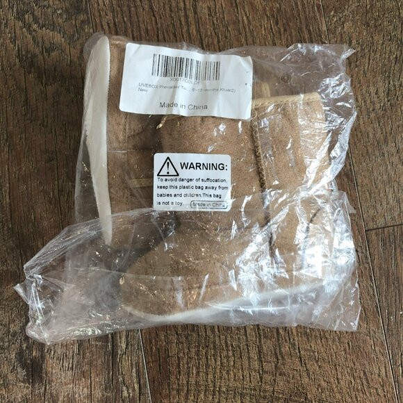 Livebox Infant Baby Girls Prewalker Warm Boots Anti -Slip Sole 6-12 months - Picture 6 of 6